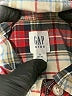 Gap Kids 100% Cotton Plaid Red Long Sleeve Button-Down Shirt Size 6 - 7 - photo 3