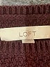 Ann Taylor LOFT Burgundy Pullover Sweater Size L - photo 7