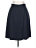Evan Picone 100% Rayon Solid Blue Black Formal Skirt Size 10 - photo 2