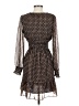 Max Studio Print Brown Cocktail Dress Size XS (estimated) - photo 2