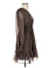 Max Studio Print Brown Cocktail Dress Size XS (estimated) - photo 4