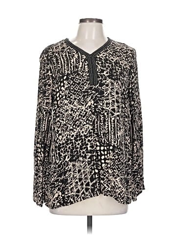Christopher & Banks Long Sleeve Blouse (view 1)