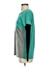 Ya Los Angeles 100% Cotton Color Block Teal Pullover Sweater Size S - photo 5
