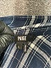 Paige 100% Rayon Plaid Blue Long Sleeve Button-Down Shirt Size L - photo 4