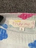 Truly Me 100% Polyester Print White Pullover Sweater Size 5 - photo 3