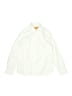 Tallia Solid Ivory Long Sleeve Button-Down Shirt Size 8 - photo 1