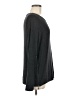Matty M Gray Long Sleeve Top Size M - photo 4
