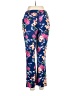 Lands' End Floral Blue Casual Pants Size 6 - photo 2