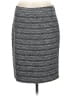 Ann Taylor LOFT Tweed Gray Casual Skirt Size 8 - photo 1
