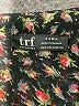 Zara TRF Floral Black 3/4 Sleeve Blouse Size S - photo 7