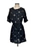 RVCA 100% Rayon Stars Blue Casual Dress Size XS - photo 1