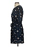 RVCA 100% Rayon Stars Blue Casual Dress Size XS - photo 5