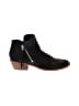 Sam Edelman 100% Leather Black Ankle Boots Size 8 1/2 - photo 1