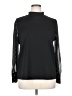 Ann Taylor Black Long Sleeve Blouse Size XL - photo 1