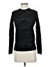 Vince. Chevron-herringbone Black Pullover Sweater Size XS - photo 1
