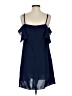 Sugar Lips Solid Blue Cocktail Dress Size S - photo 2