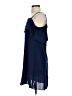 Sugar Lips Solid Blue Cocktail Dress Size S - photo 5