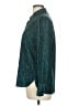 UNTUCKit 100% Polyester Animal Print Teal Long Sleeve Blouse Size 8 - photo 5