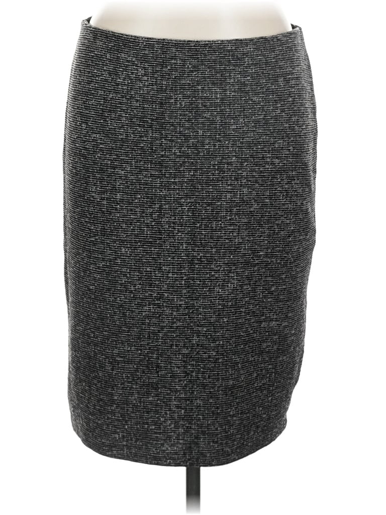 Pre-owned Mossimo Formal Skirt In Gray