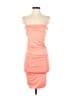 LOVE X DESIGN Solid Orange Cocktail Dress Size S - photo 1