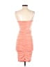 LOVE X DESIGN Solid Orange Cocktail Dress Size S - photo 2