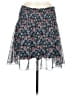 CAbi 100% Polyester Floral Blue Casual Skirt Size M - photo 1