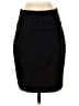 Express Solid Black Formal Skirt Size 4 - photo 1