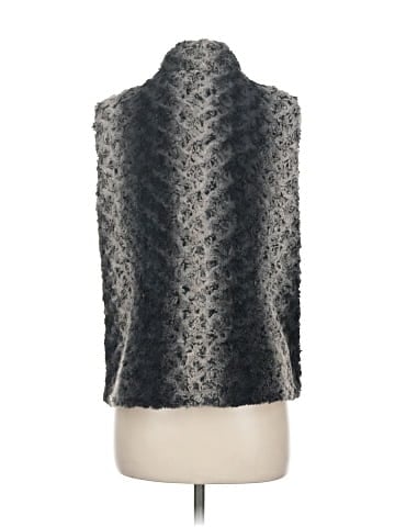 Adrienne Vittadini Faux Fur Vest (view 2)