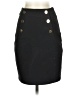 H&M Solid Black Formal Skirt Size 2 - photo 1
