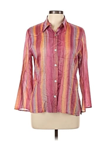 Zanella 3/4 Sleeve Button-Down Shirt (view 1)