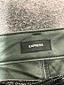 Express 100% Polyester Metallic Black Casual Pants Size 4S - photo 7