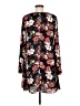 Leith 100% Polyester Floral Black Casual Dress Size M - photo 2