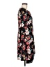 Leith 100% Polyester Floral Black Casual Dress Size M - photo 4
