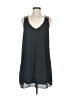 Ark & Co. 100% Polyester Gray Casual Dress Size M - photo 1