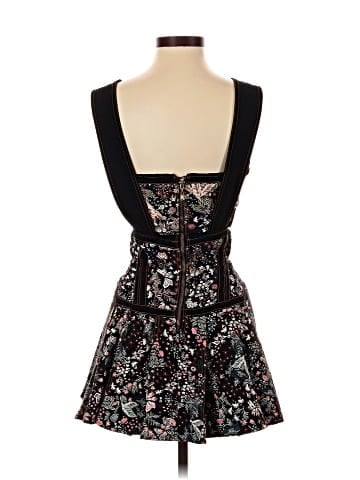 Self-Portrait Floral Jacquard Mini Dress Casual Dress (view 2)
