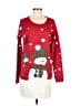 Allison Brittney 100% Acrylic Polka Dots Red Pullover Sweater Size M - photo 1