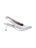 Iris & Ink Metallic Silver Gray Heels Size EU 38 - photo 1