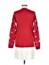 Allison Brittney 100% Acrylic Polka Dots Red Pullover Sweater Size M - photo 2