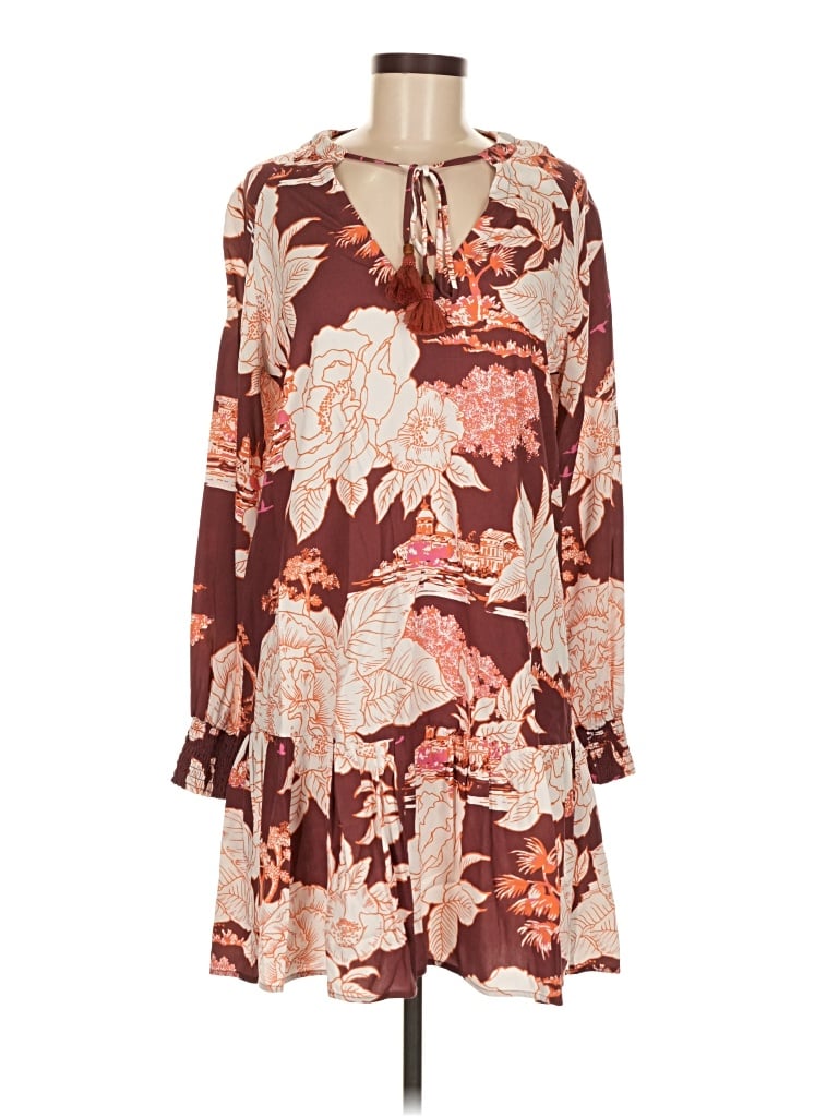 Pre-owned Maaji Casual Dress In Brown