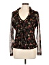 Conrad C Black Long Sleeve Blouse Size L - photo 1