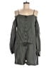 The Kooples Solid Gray Green Romper Size Lg (3) - photo 1
