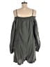 The Kooples Solid Gray Green Romper Size Lg (3) - photo 2