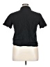 Stylus 100% Cotton Black Short Sleeve Blouse Size XL - photo 2