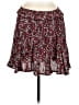 VOY 100% Polyester Red Casual Skirt Size M - photo 2