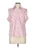 DCC Stripes Pink Sleeveless Blouse Size L - photo 1