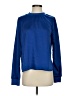 S'edge 100% Polyester Blue Long Sleeve Blouse Size XS - photo 1