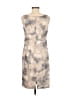 Anne Klein 100% Polyester Tie-dye Gray Cocktail Dress Size 6 - photo 2
