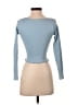 Unbranded Blue 3/4 Sleeve T-Shirt Size XS - photo 2