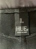 Hue Black Faux Leather Pants Size L - photo 7