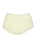 Surf Gypsy 100% Cotton Ivory Shorts Size L - photo 1